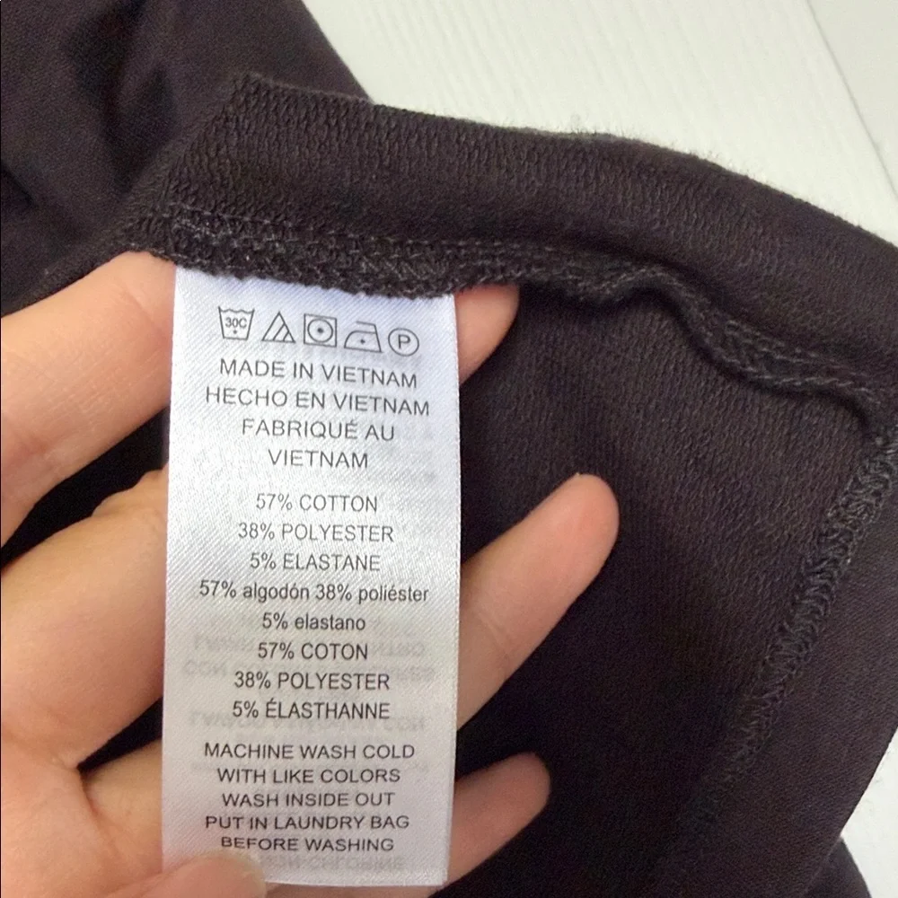 Michael Kors Black Pullover with Tan Label